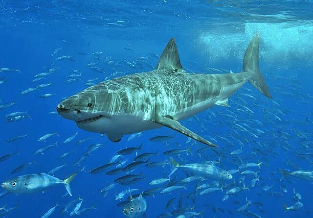 Photo of a White Shark